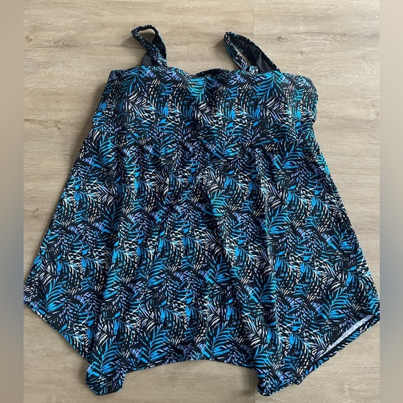 Swim365 Swim Top tropical Blue SZ 30 - Picture 5 of 6